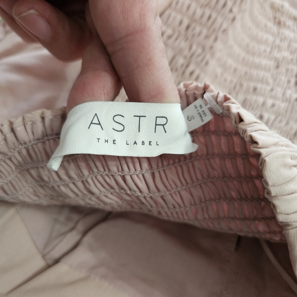 ASTR The Label Sunna Halter Neck Top Women’s Size Small, Linen Blend - Picture 5 of 8